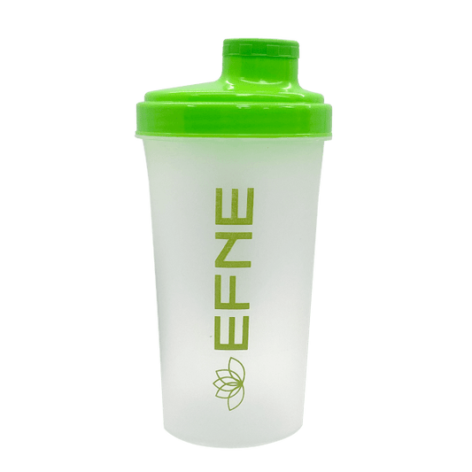 Mezclador EFNE SHAKER EFNE para bebidas, con tapa y asa, en color negro, ideal para preparar batidos y smoothies.