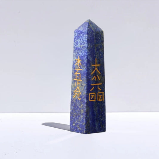 Obelisco de Lapislázuli - Símbolos Reiki - Sensaido