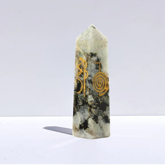 Obelisco de Piedra de Luna - Símbolos Reiki - Sensaido