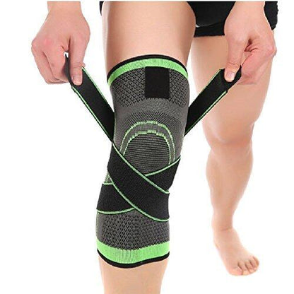 Pack de tobilleras y rodilleras de compresión deportiva de innovagizmo, ideales para soporte y protección en actividad física.
