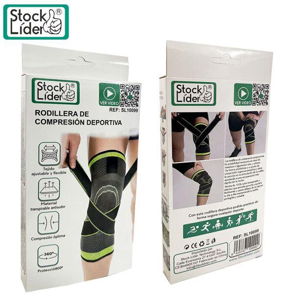 Pack de tobilleras y rodilleras de compresión deportiva de Innovagizmo para soporte y protección durante actividades físicas.
