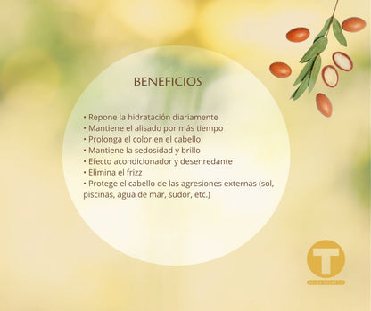 Belma kosmetik-Kit de mantenimiento de argán x 3-Todo tipo de cabellos. - Sensaido