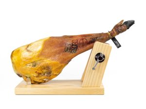 Paleta de bellota ibérica Sagrada de 80g de MONJAMON Y MAS, pieza entera, perfecta para cortar a cuchillo