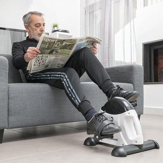 Pedaleador para brazos y piernas Fipex InnovaGoods, dispositivo de ejercicio compacto para entrenamiento en casa.