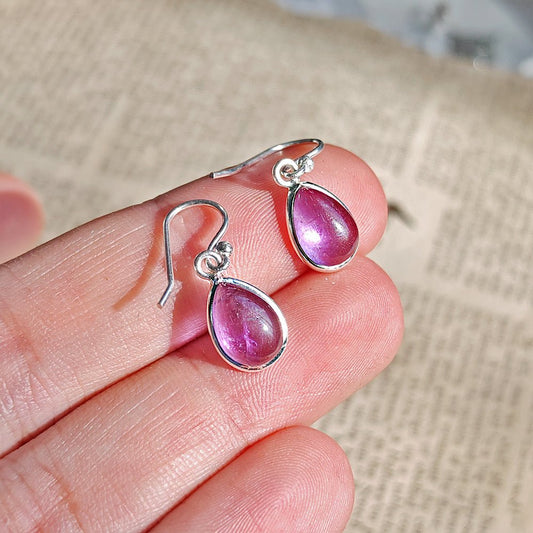 Pendientes 'Aurora' Amatista S925