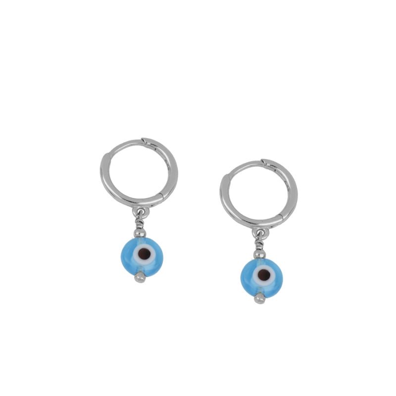 Pendientes Ojo Turco - Azul