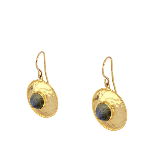 Pendientes 'Scarlett' de Labradorita