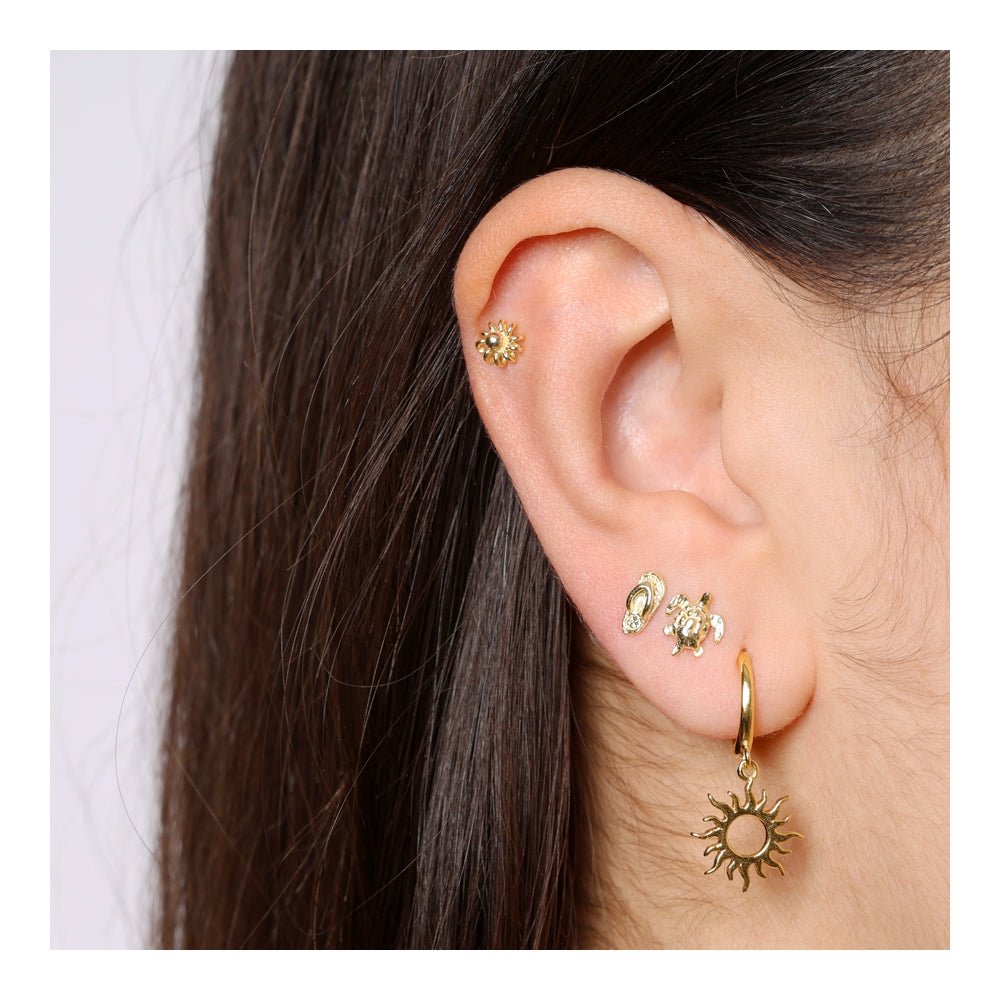 Pendientes "The Sun"