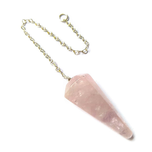Péndulo de Cuarzo Rosa - Sensaido