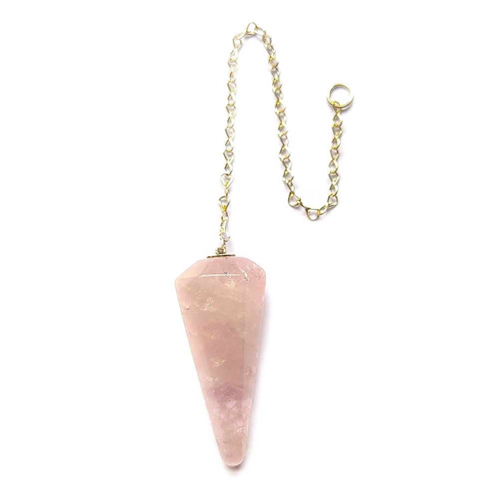 Péndulo de Cuarzo Rosa - Sensaido