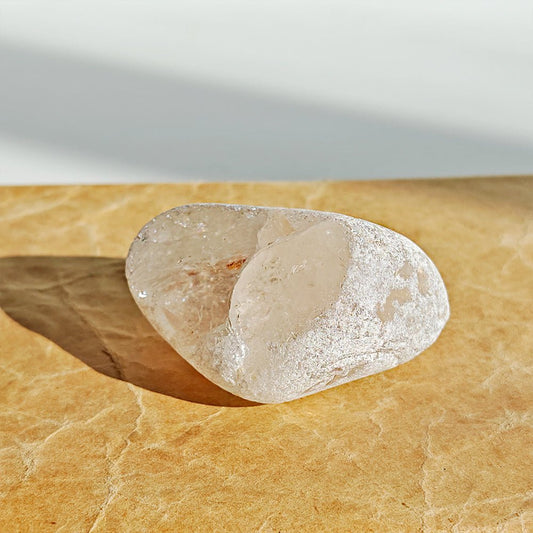 Piedra Vidente de Cuarzo Blanco 01 - Edición Imperfecta - Sensaido