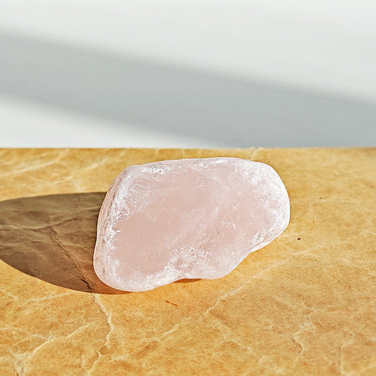 Piedra Vidente de Cuarzo Rosa 01 - Edición Imperfecta - Sensaido