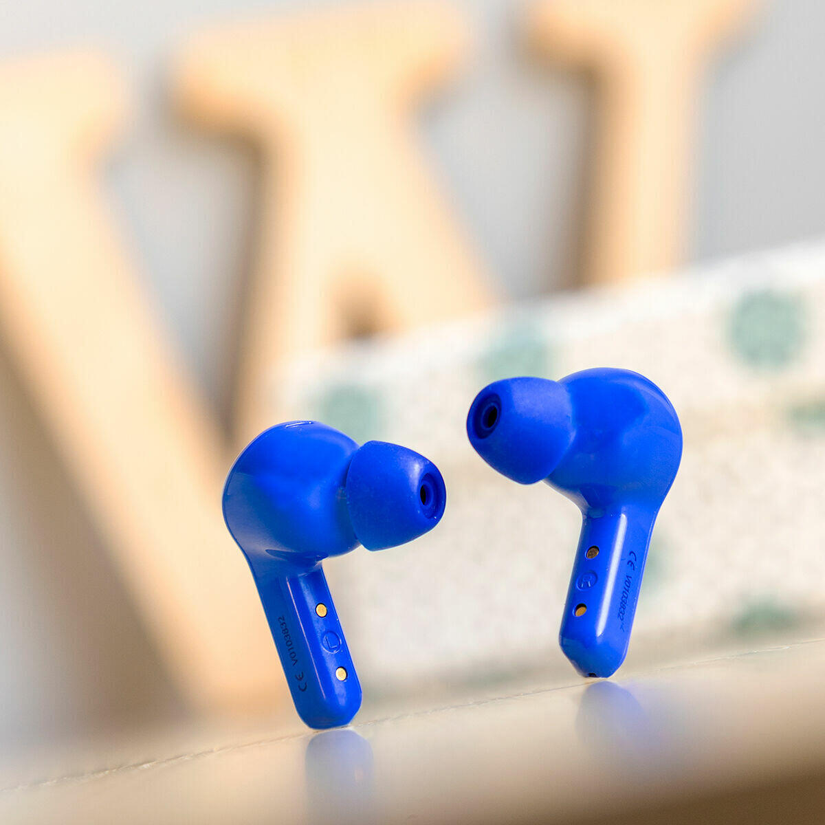 Auriculares Inalámbricos con Estuche de Carga Blue