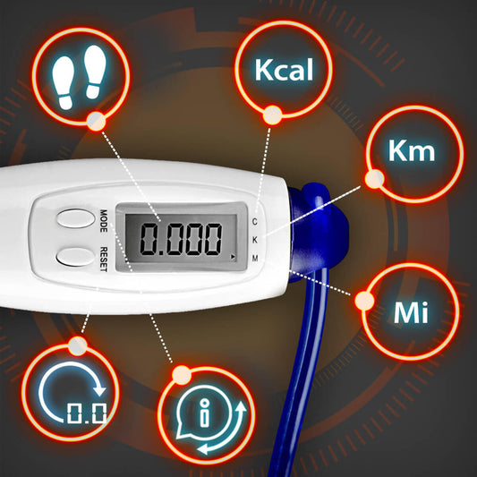 Comba de saltar Digital LCD Registro Actividad 2.7M ajustable Fitness Gridinlux