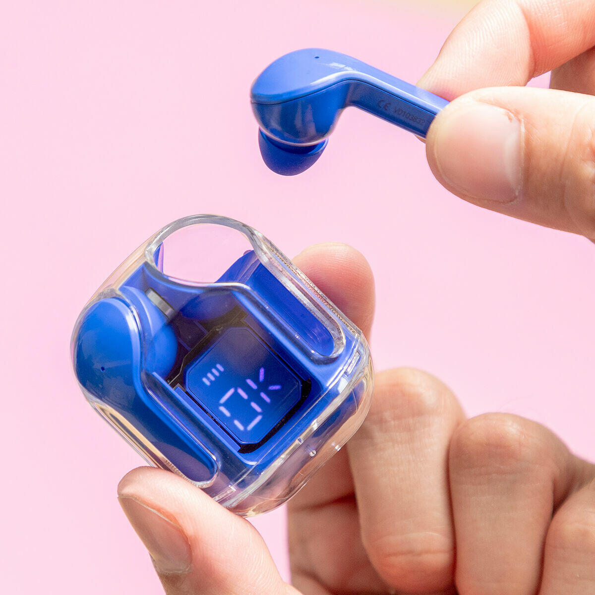 Auriculares Inalámbricos con Estuche de Carga Blue