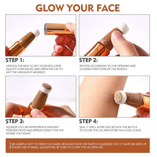 Corrector para Imperfecciones del Rostro, Textura Suave y Natural