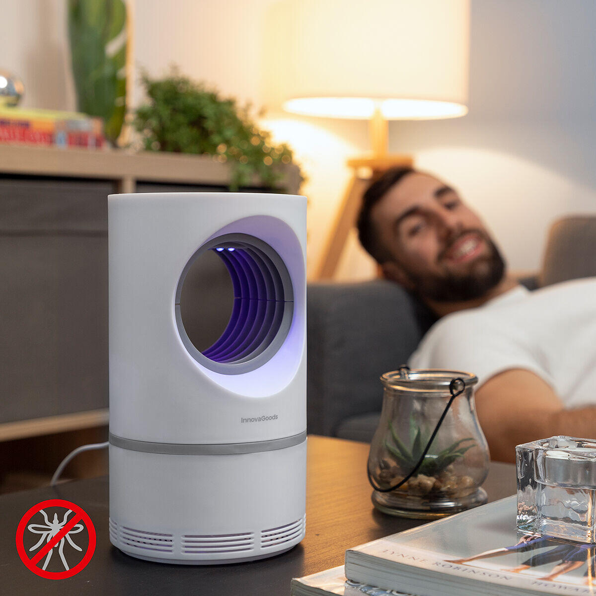 Trampa Antimosquitos Succión Silenciosa