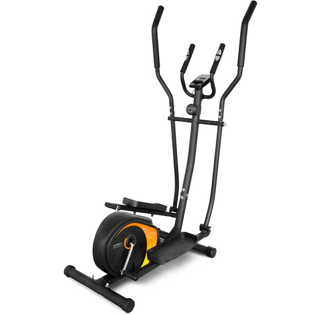 Bicicleta elíptica Trainer Eliptic 1500 de Innovagizmo, volante de 8 kg, 8 niveles y pulsómetro en pantalla.