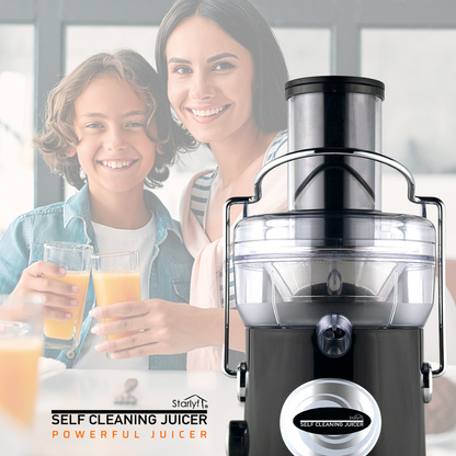 Licuadora con Autolimpieza – Jugo Natural en Segundos, 600W Potencia
