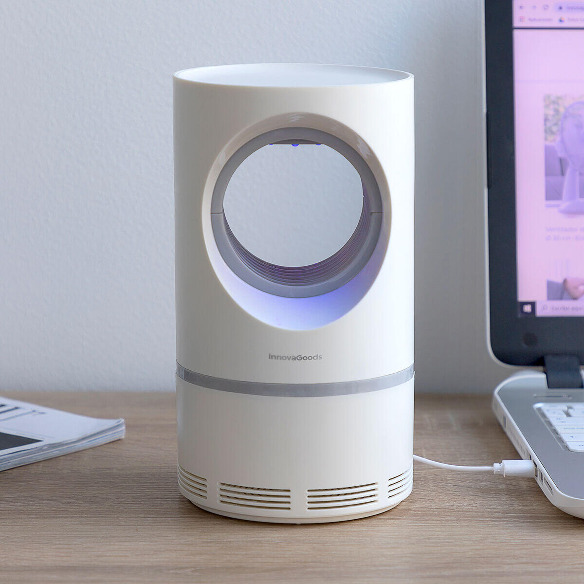 Trampa Antimosquitos Succión Silenciosa