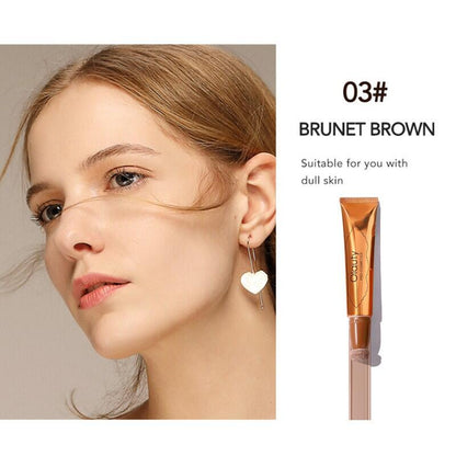 Corrector para imperfecciones del rostro de Dropea, con textura suave y natural, ideal para un acabado uniforme en la piel.