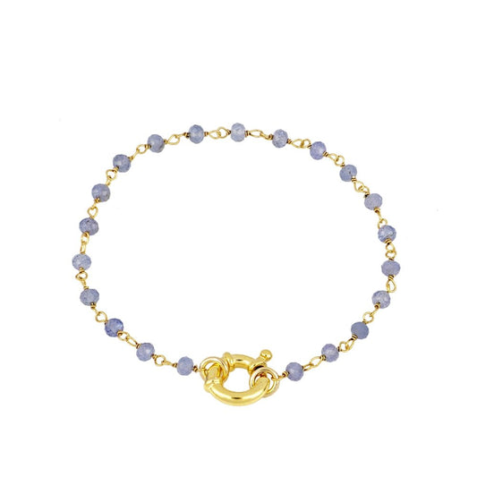 Pulsera 'Beatrice' - Tanzanita