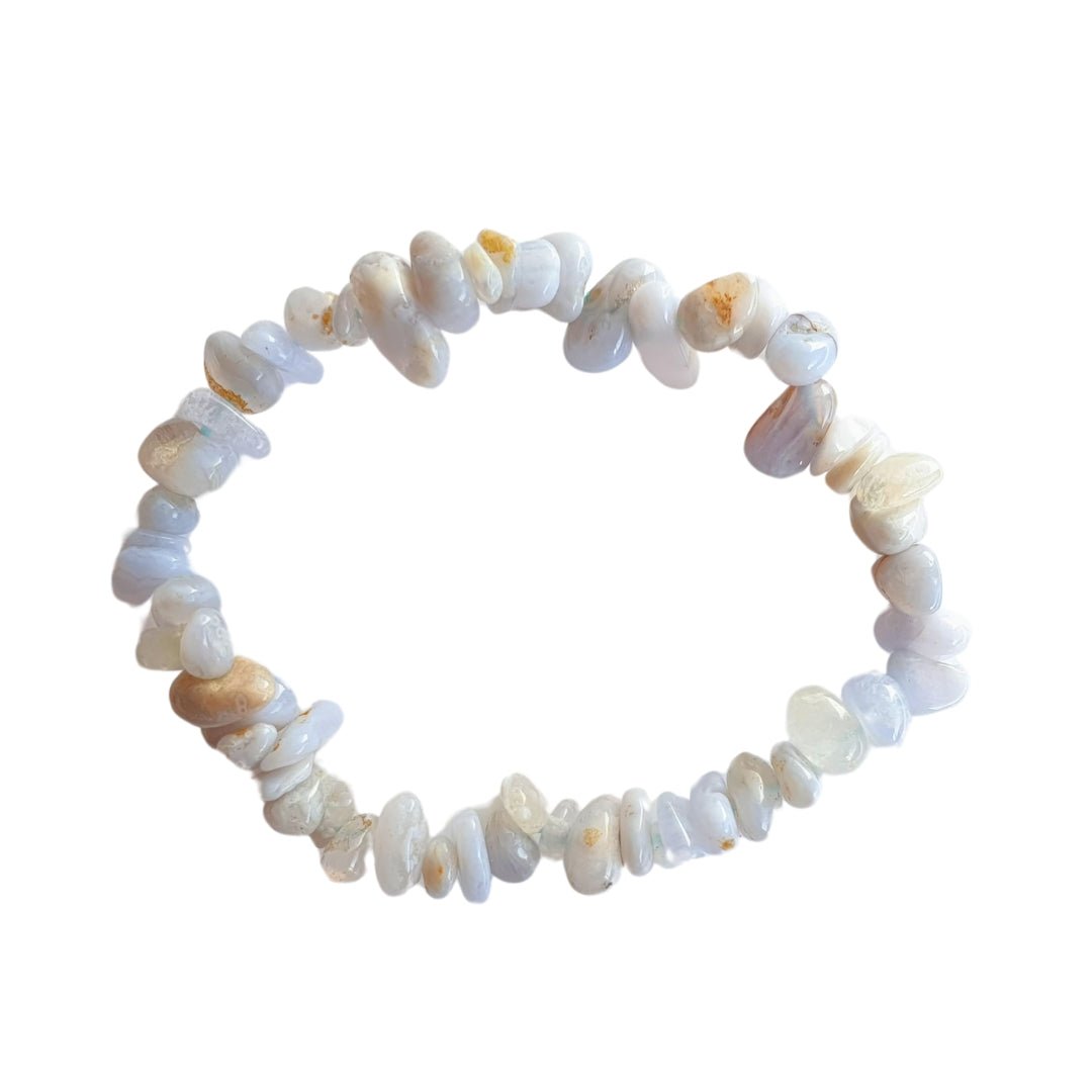 Pulsera Chip de Calcedonia