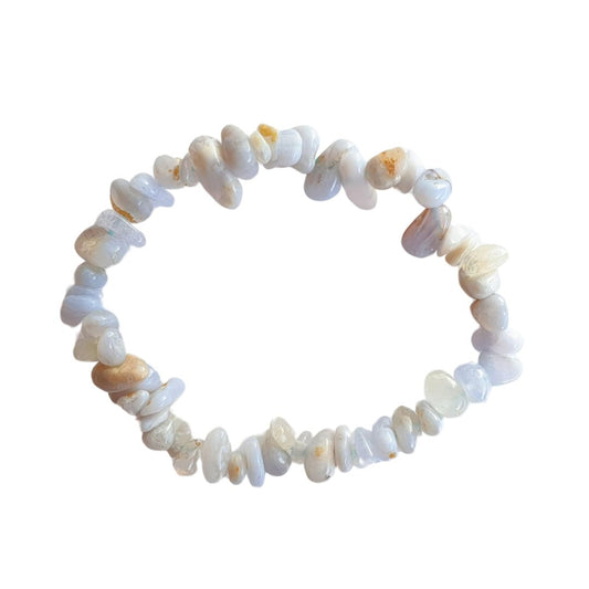 Pulsera Chip de Calcedonia