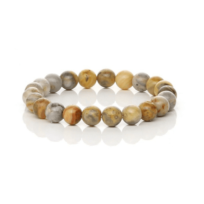 Pulsera de Ágata Locura - Bola lisa