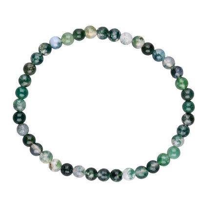Pulsera de Ágata Musgo