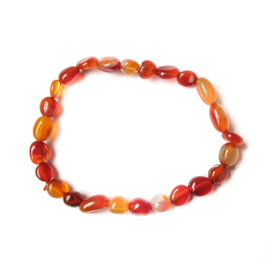 Pulsera de Cornalina en rodados