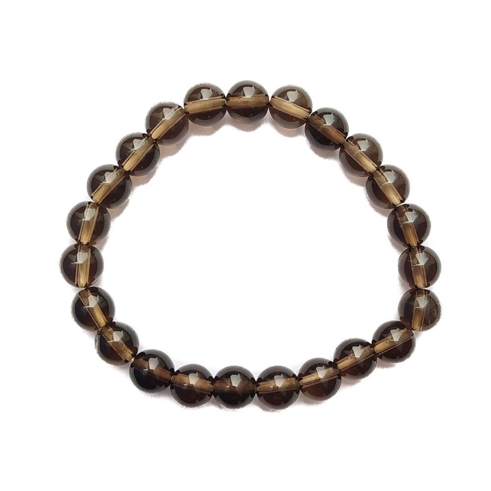 Pulsera de Cuarzo Ahumado