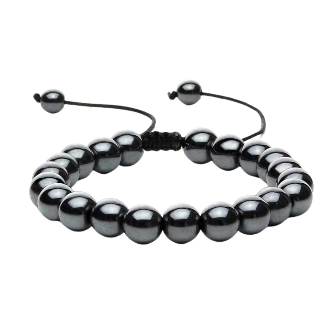 Pulsera de Hematite con Nudo Corredizo - Sensaido