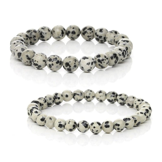Pulsera de Jaspe Dálmata
