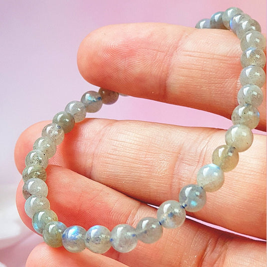 Pulsera de Labradorita Bolas