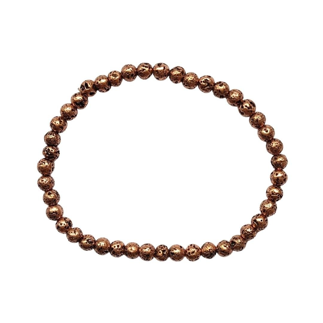 Pulsera de Lava baño Cobre - Sensaido