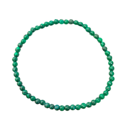 Pulsera de Malaquita Bola Lisa