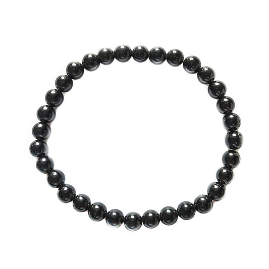 Pulsera de Obsidiana Negra Bola