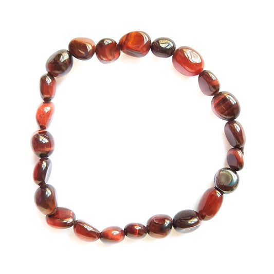 Pulsera de Ojo de Buey en rodados Medianos