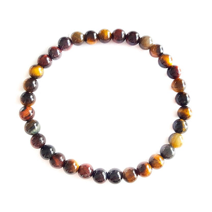 Pulsera de Ojo Tigre, Halcón y Buey