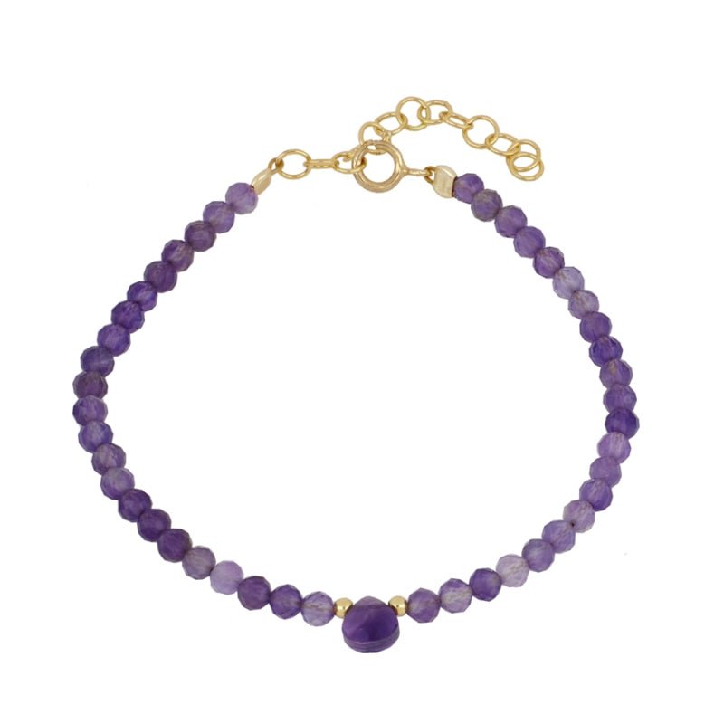 Pulsera 'Elizabeth' - Amatista - Sensaido