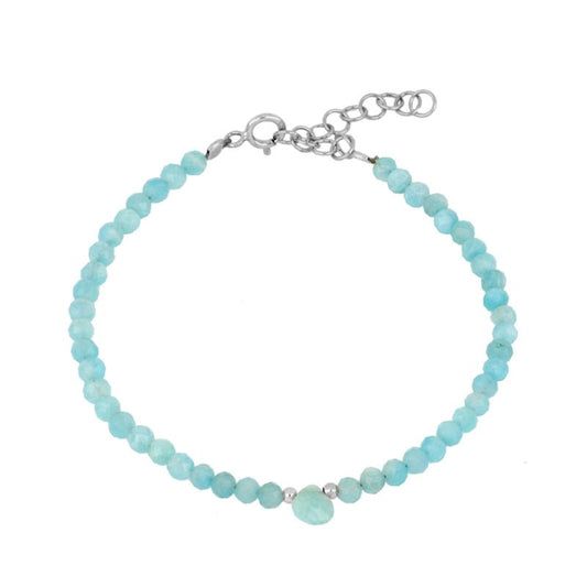 Pulsera 'Elizabeth' - Amazonita