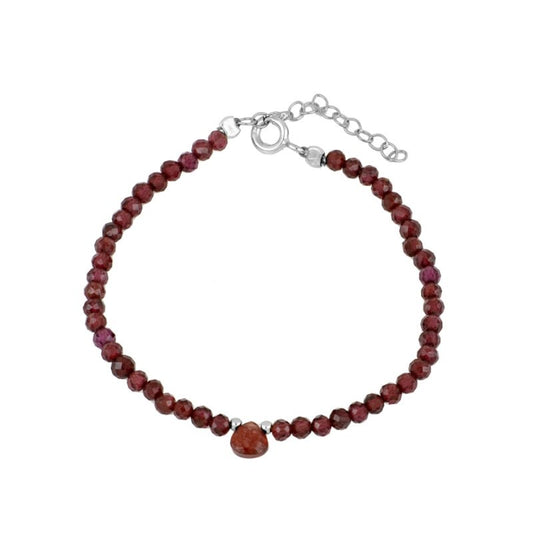 Pulsera 'Elizabeth' - Granate