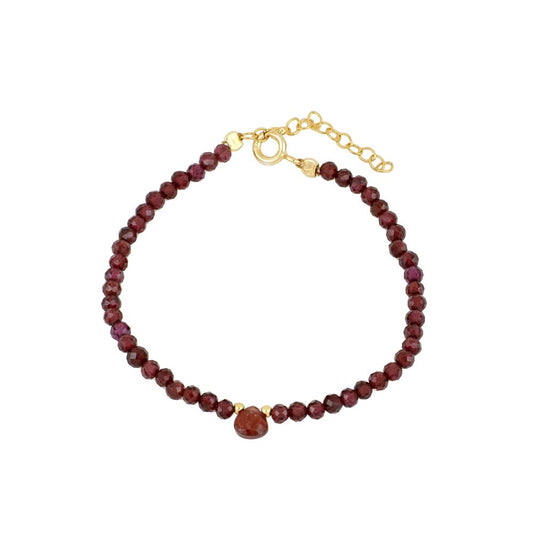 Pulsera 'Elizabeth' - Granate