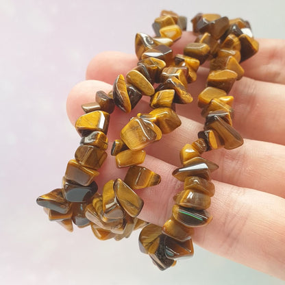 Pulsera tipo Chip de Ojo de Tigre - Sensaido