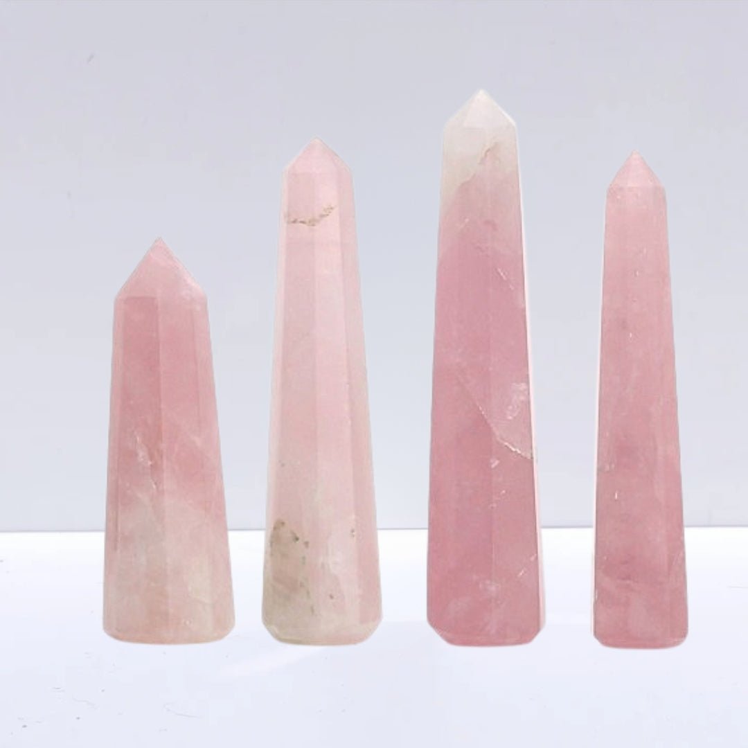 Punta de Cuarzo Rosa - Sensaido