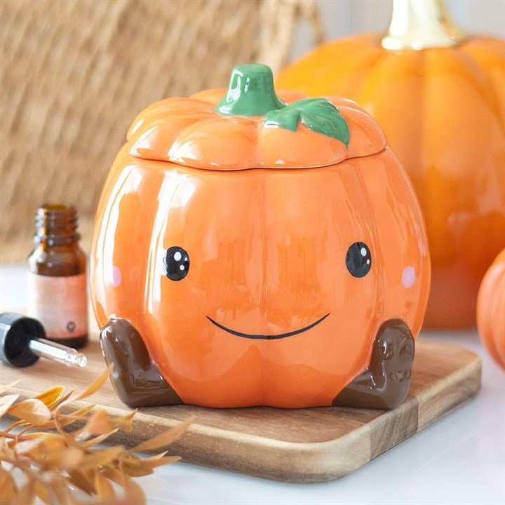 Quemador 'Cute Pumpkin' - Aceites y Wax Melts - Sensaido