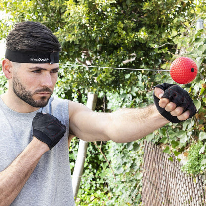 Set de pelotas de entrenamiento y reflejos Balxing Innovagizmo con varias pelotas de diferentes tamaños y colores para ejercicio y reflejos.