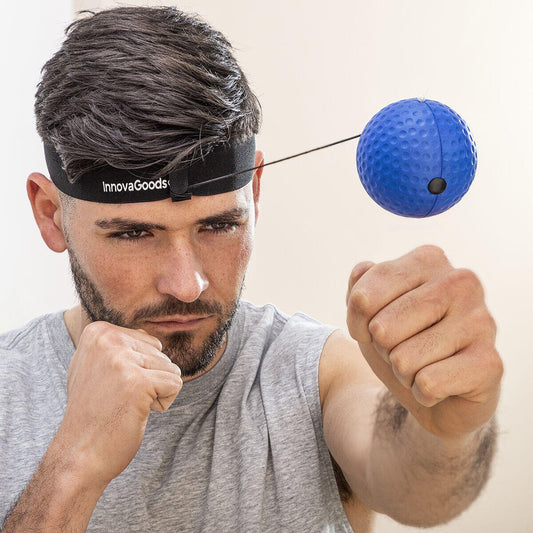 Set de pelotas de entrenamiento y reflejos Balxing Innovagizmo con varias pelotas de diferentes tamaños y colores para ejercicio y reflejos.