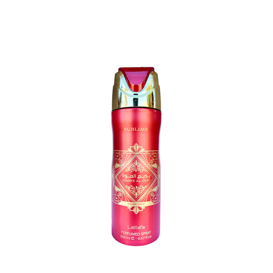 Lattafa Desodorante Spray Corporal Bade'e Al Oud Sublime.